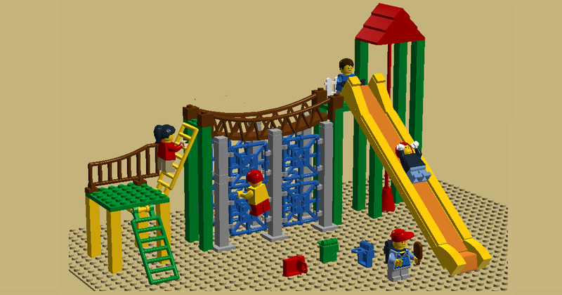 How To Make A Lego Playground - MenalMeida