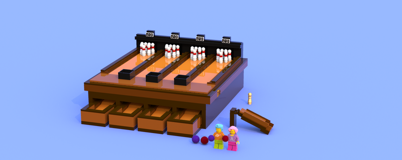 lego bowling