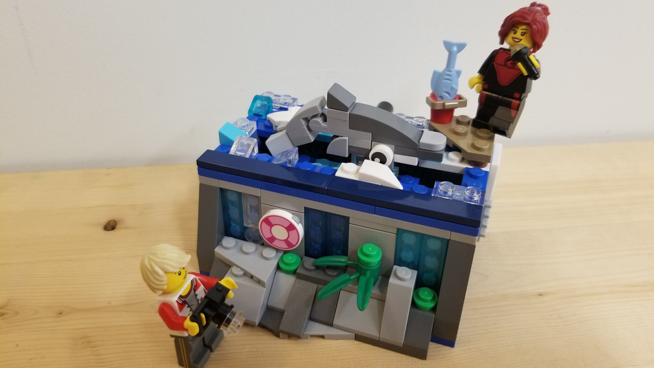 Lego ideas aquarium hot sale