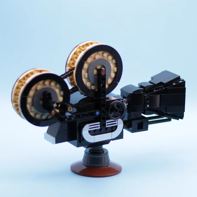 LEGO presenta una cámara de cine de estilo vintage - Playlist Magazine