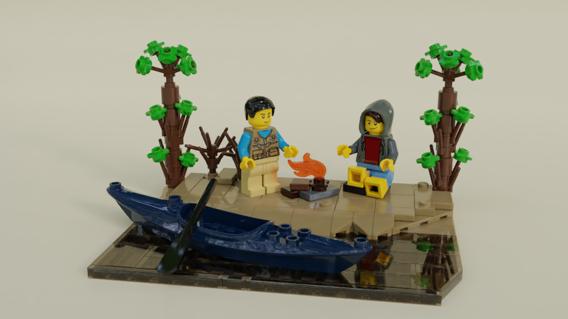 canoe lego