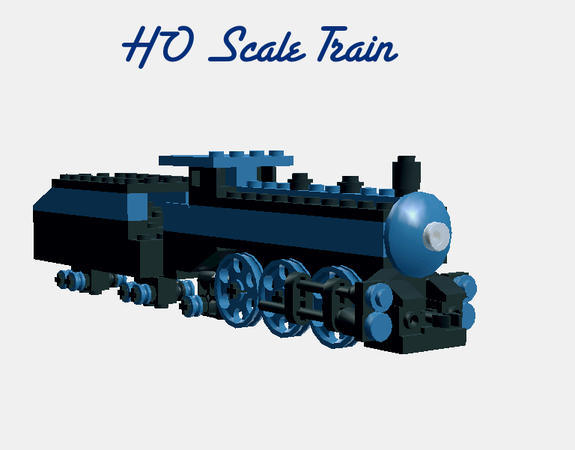 lego ho scale