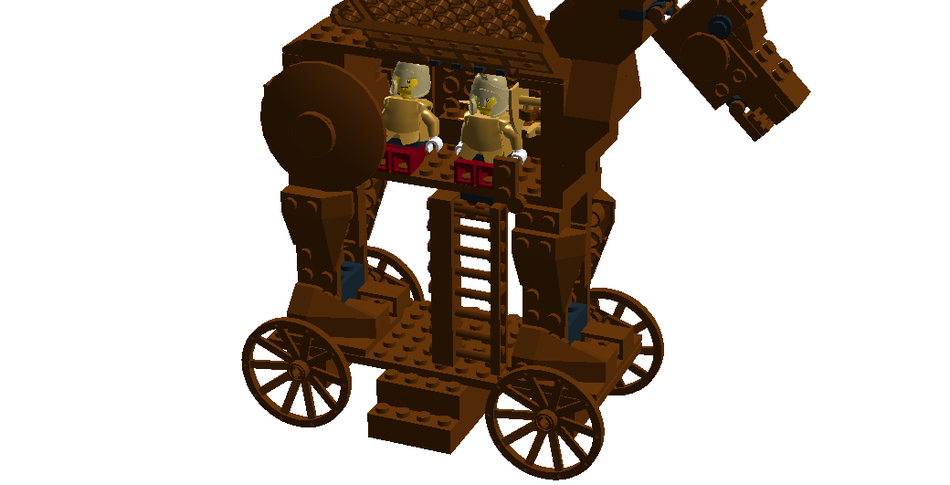 Lego trojan horse sale