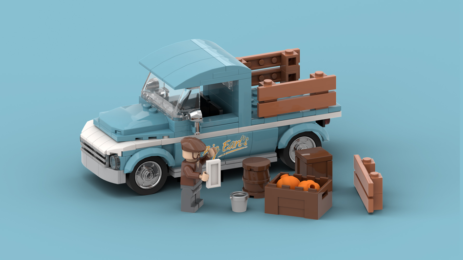 Lego discount delivery truck