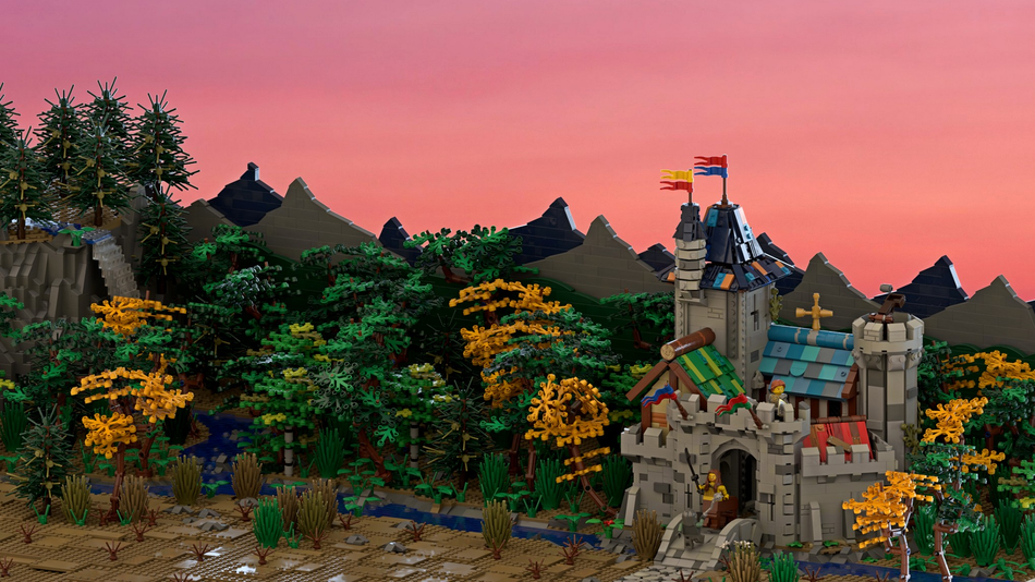 Lego best sale fantasy castle