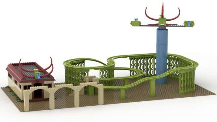 LEGO IDEAS 10 Years of LEGO NINJAGO Mega Monster Amusement