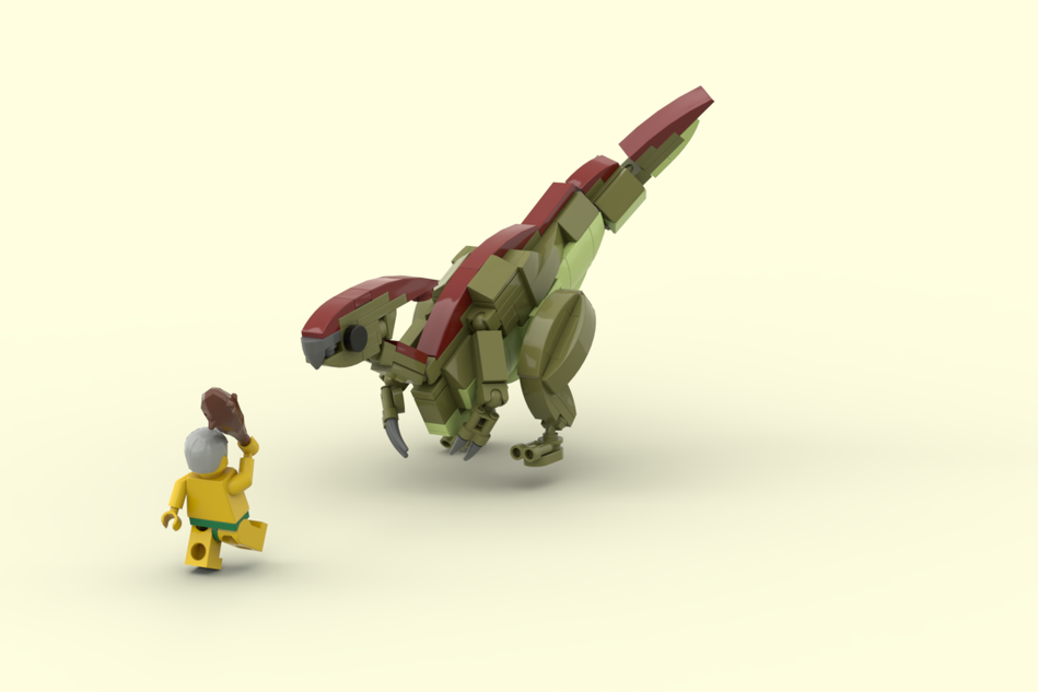 Lego parasaurolophus cheap