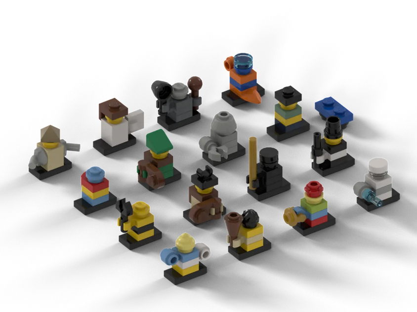 LEGO IDEAS - 90th Anniversary: Micro-Scale Celebrations! - Microscale  Yellow Castle