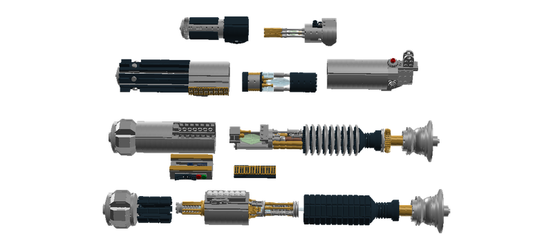 lego lightsaber moc