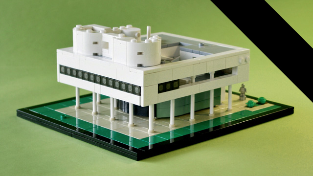 LEGO architecture サヴォア邸 レゴアーキテクチャー-