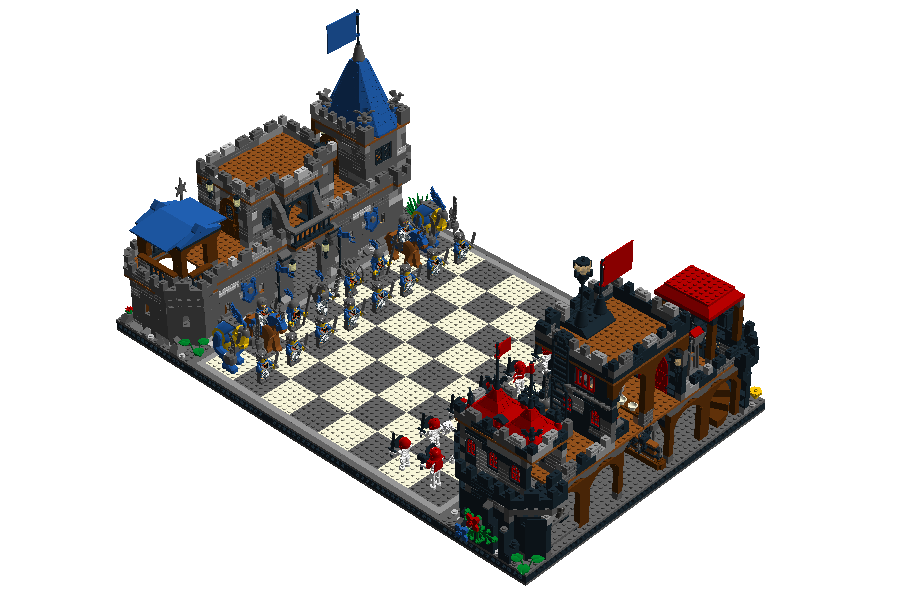 Lego castle battle online game