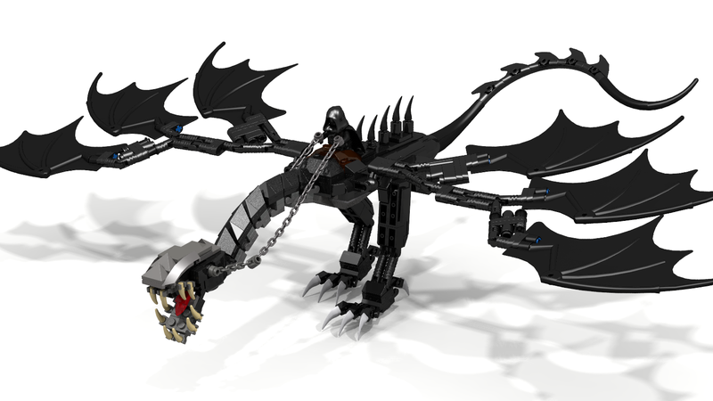 lego nazgul dragon