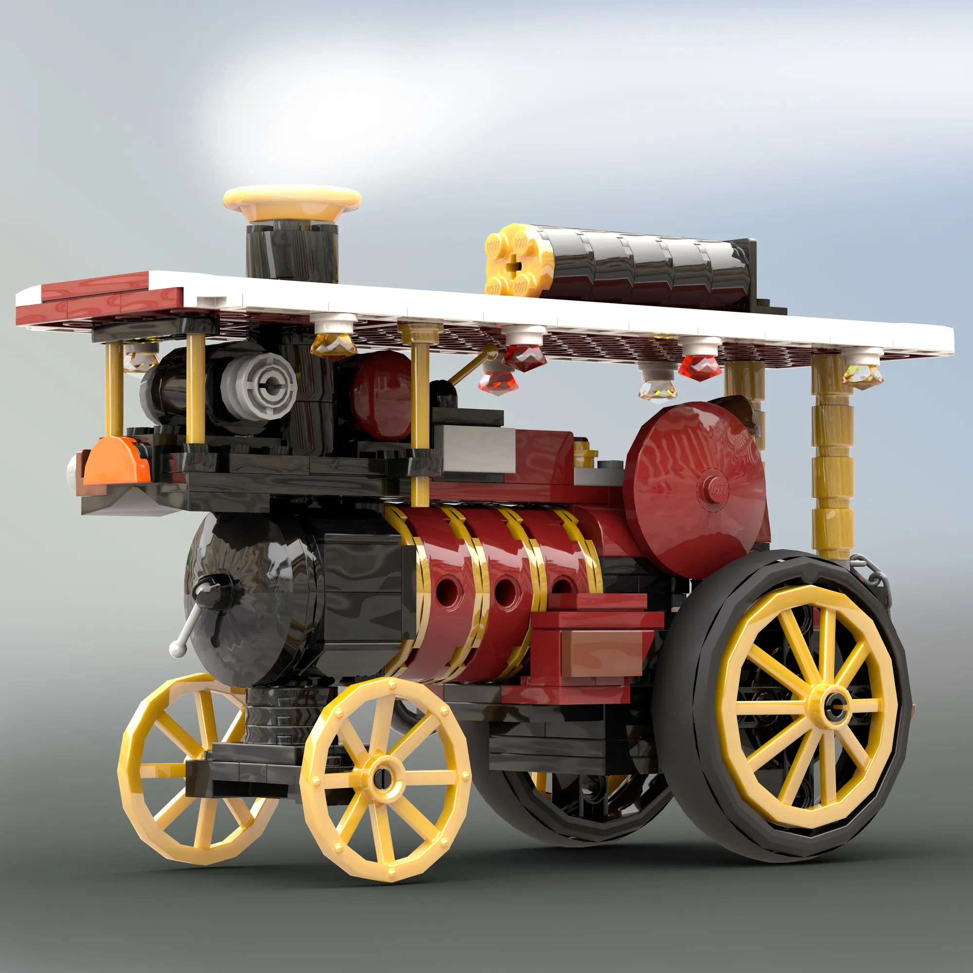 Showman’s Traction Engine | LEGO® Ideas