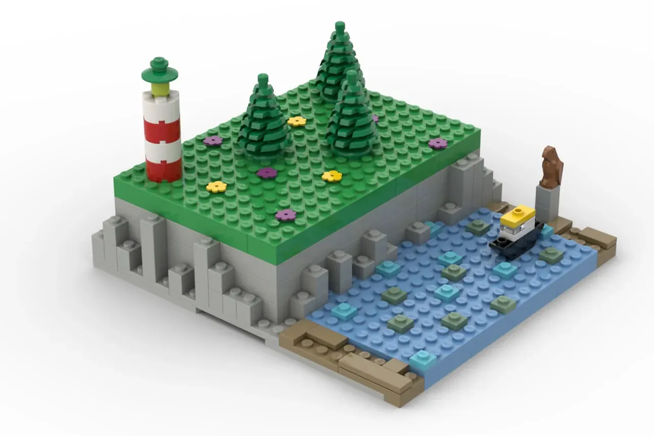 Small lego online designs