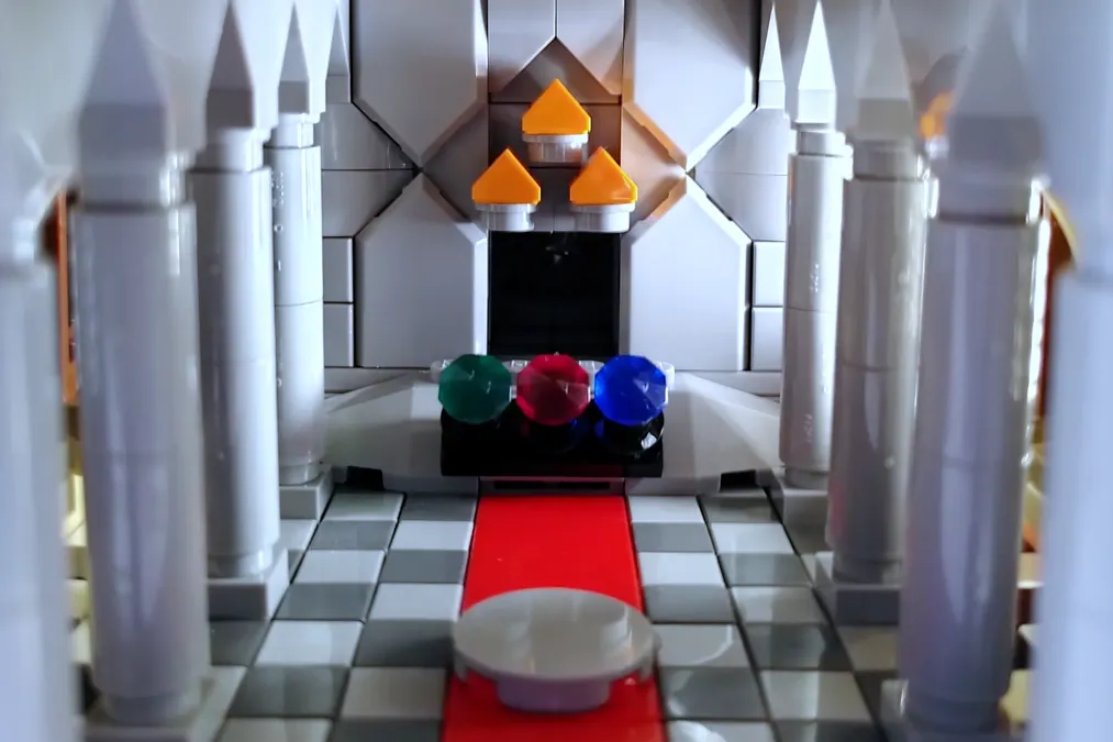 Zelda TOTK Temple Lego