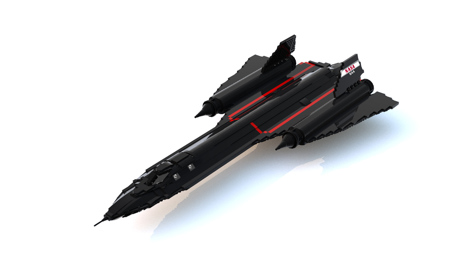 LEGO IDEAS UCS SR-71A (NASA 844)