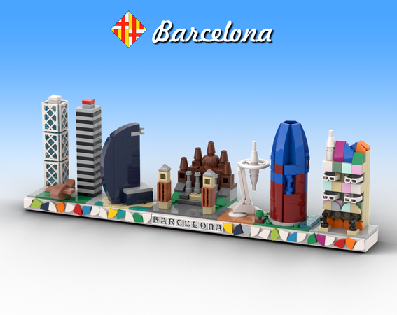 sagrada familia lego