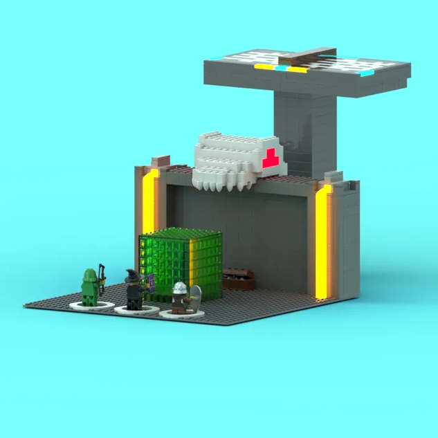 LEGO IDEAS - of Dungeons & Dragons! - Castle Entrance