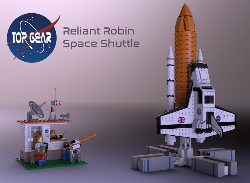 Lego space shuttle ideas hot sale