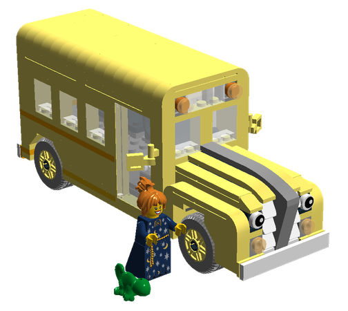 lego school bus set