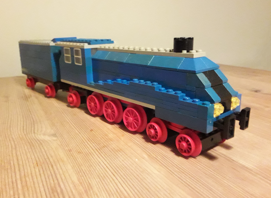 Lego train build hot sale