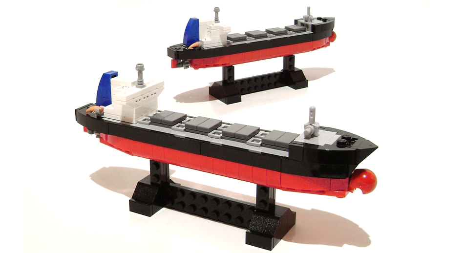 Lego store mini ship