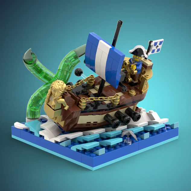 Kraken lego set sale