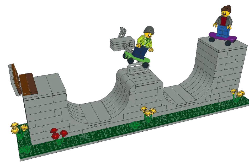 Skatepark lego store