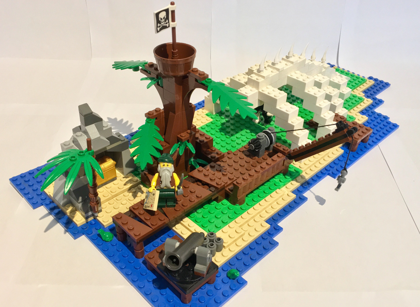 Lego discount project island