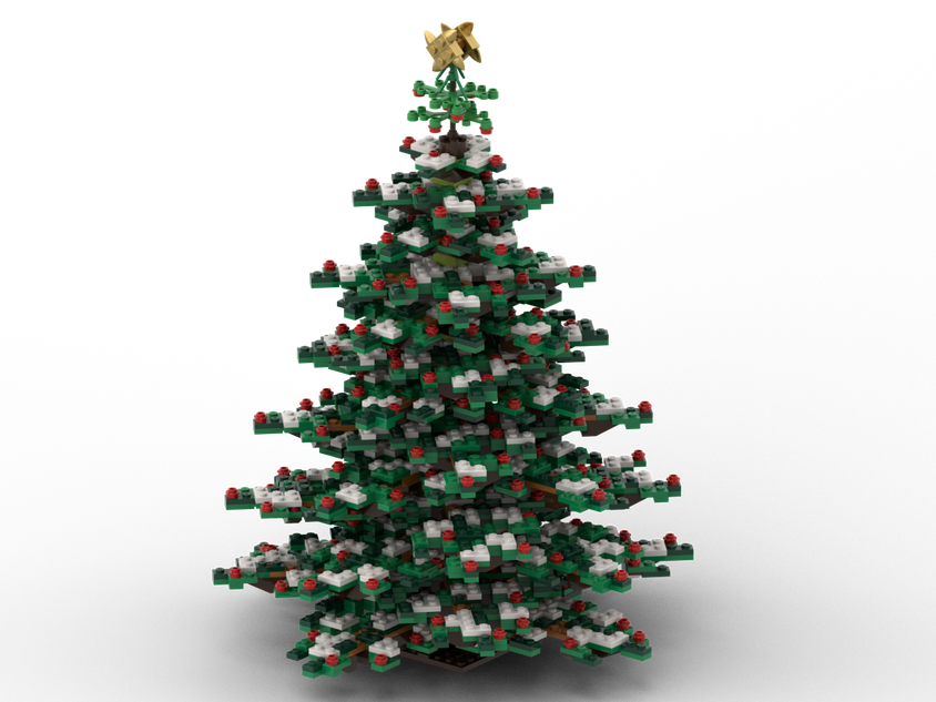 How To: Build A LEGO Christmas Tree