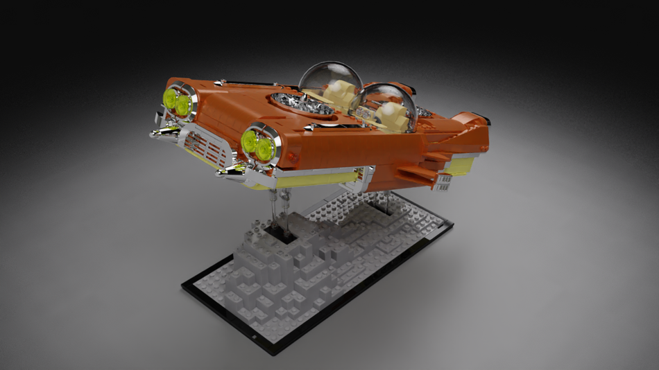 LEGO IDEAS Retro Space Car