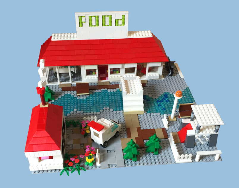 Kame best sale house lego