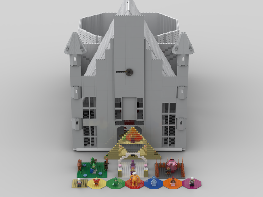 I'm trying to get LEGO to produce this model of BotW's Temple of Time  because I've always wanted Zelda Lego set as a kid. However, I need 10k  votes on LEGO Ideas