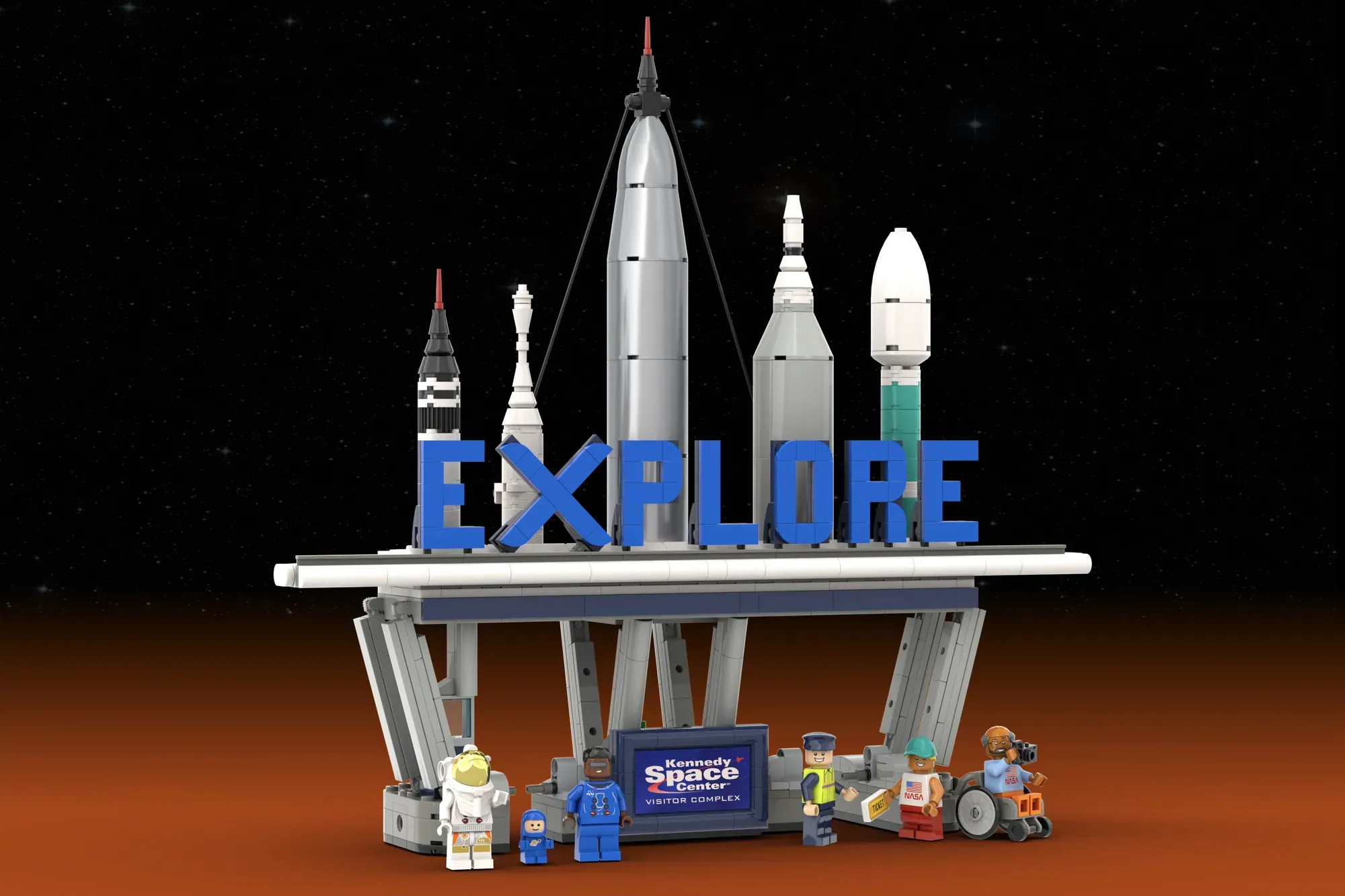 NASA Kennedy Space Center | LEGO® Ideas