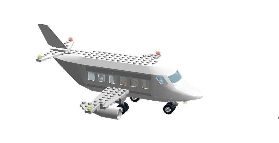 Lego white airplane new arrivals