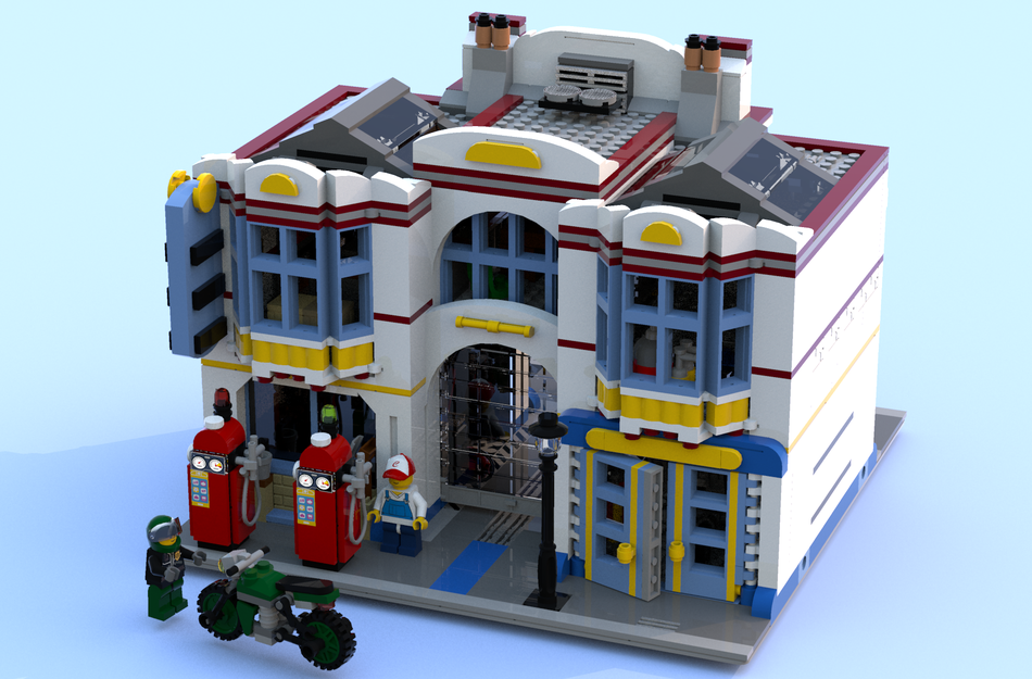 Lego discount garage ideas