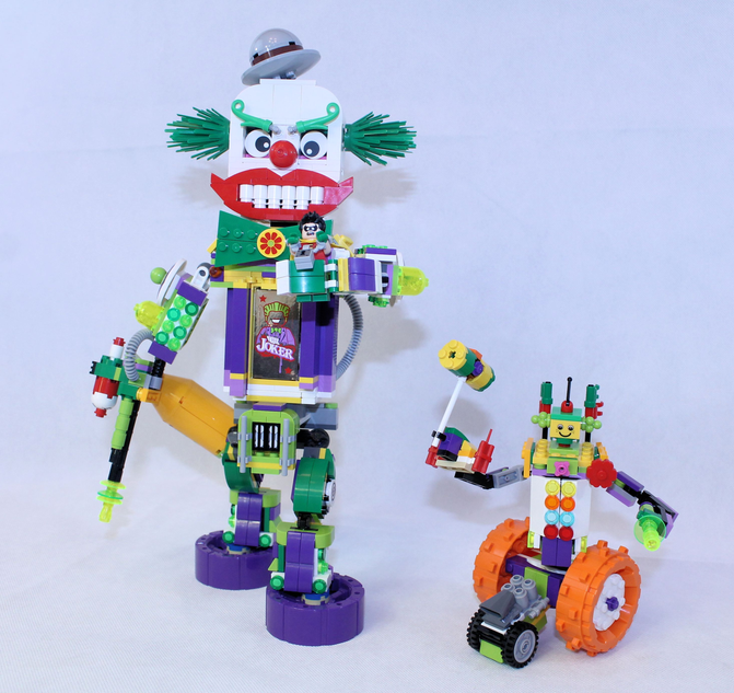 Lego batman hot sale joker robot