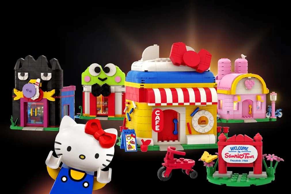 This LEGO Ideas 'Hello Kitty and Friends' Project Is Too Cute