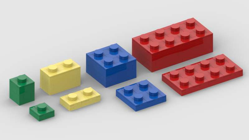 Lego block hot sale ideas