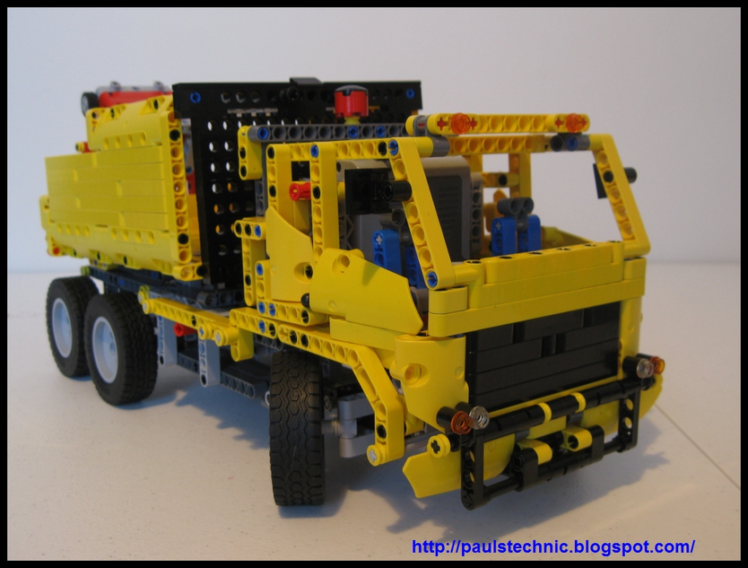 Lego best sale yellow lorry