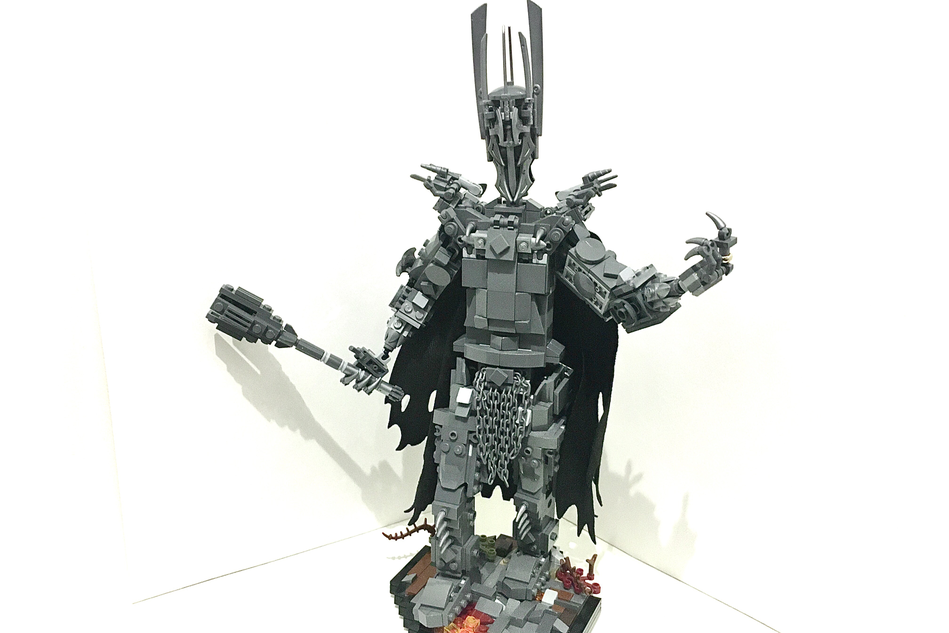 Lego hot sale sauron minifigure