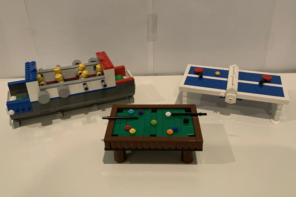 Lego billiards best sale