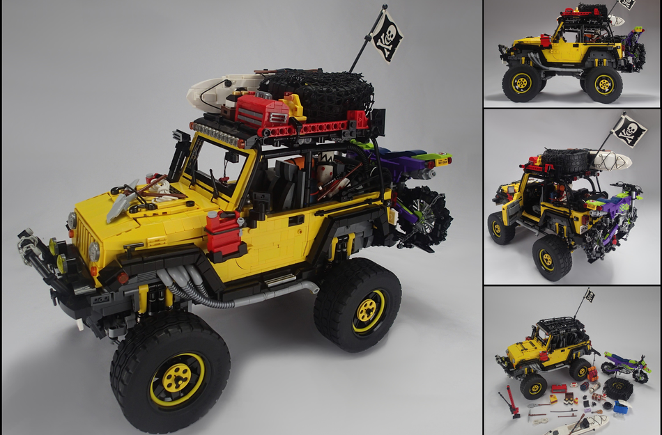 Lego jeep rubicon sale