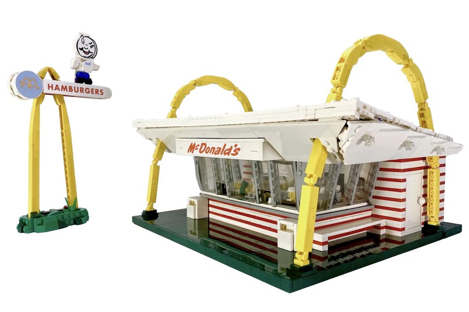 Lego mcdonald hot sale