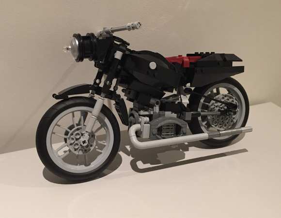 lego classic green motorcycle