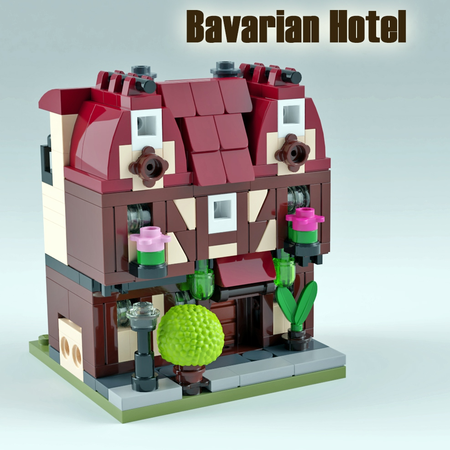 lego micro modular buildings