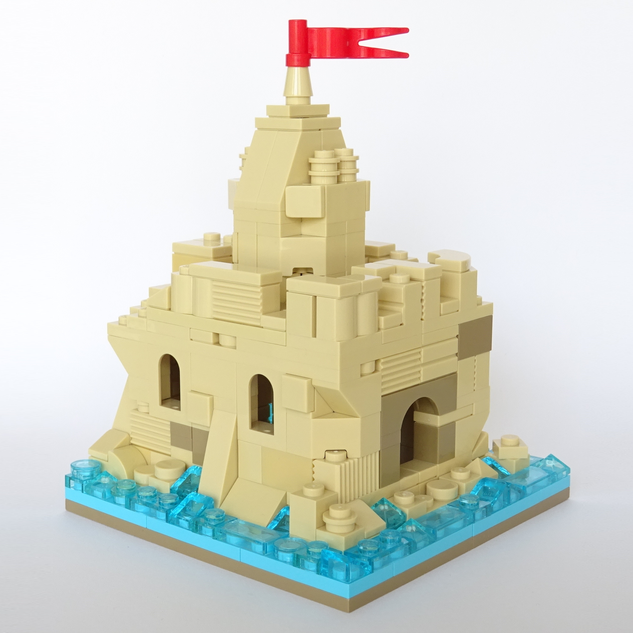 Lego outlet sand castle