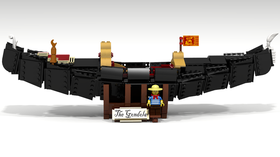 Lego gondola sale boat