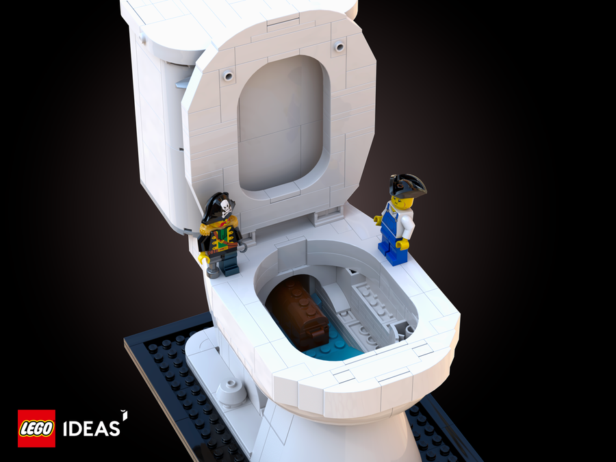 LEGO IDEAS - The LEGO Toilet