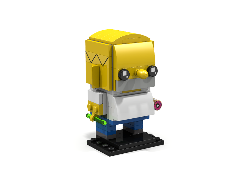 Lego store brickheadz simpsons